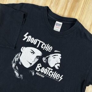 Mallrats "Snootchie‎ Bootchies" 1995 Film Black T Shirt Size Large Short Sleeve